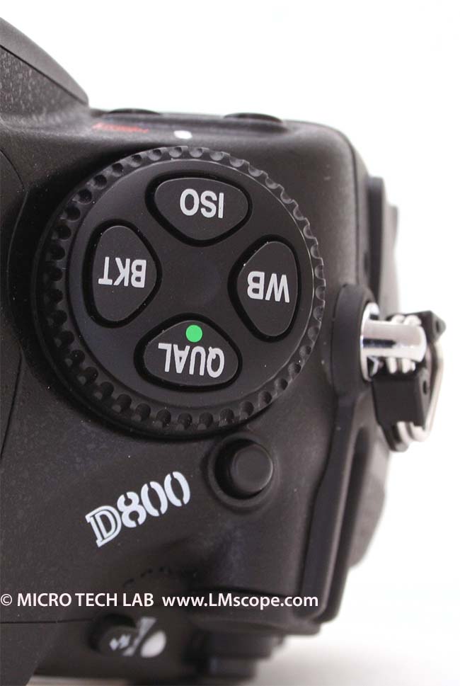 Nikon D800 Einstellrad