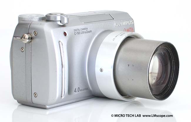 Olympus Camedia compact camera for microscopy