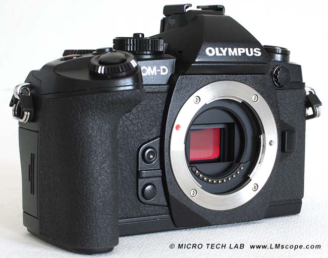 Olympus OM-D E-M1 Vorderansicht