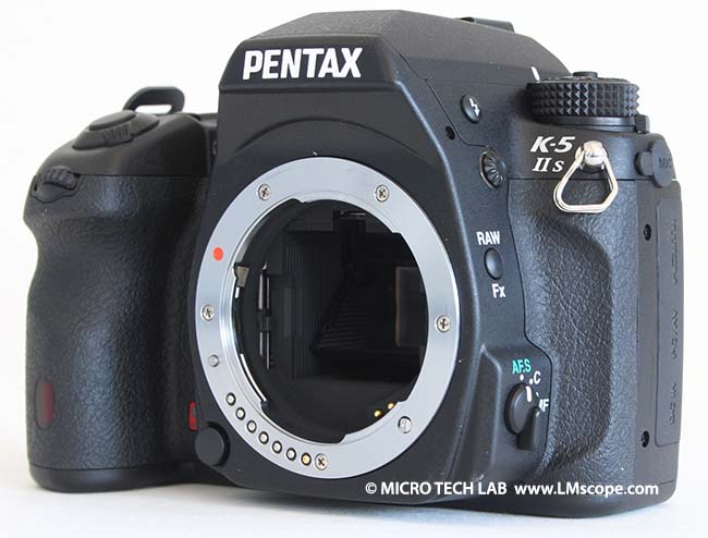 Pentax K-5 IIs Frontansicht