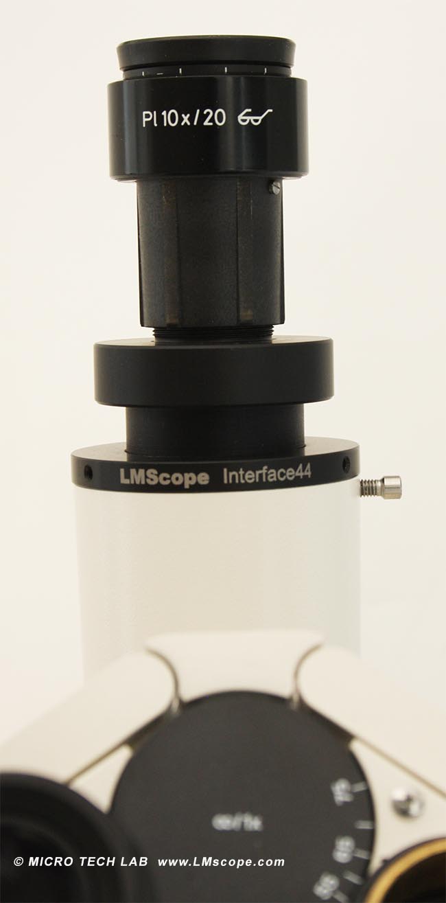 microscope photo tube inner diameter eyepiece tube