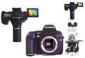 Digitale SLR Profi-Spiegelreflexkamera Olympus E-3 in der Mikroskopie
