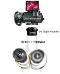Universeller Anschluss für alle gängigen digitalen Spiegelreflexkameras für Nikon Mikroskope mit V-T Phototubus