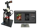 Fotomicroscopio de campo amplio LM: una solución digital modular y versátil para la fotografía profesional, que ofrece una amplia gama de opciones de aumento de 8x a 960x 
