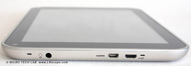 USB Anschlsse Toshiba Tablet