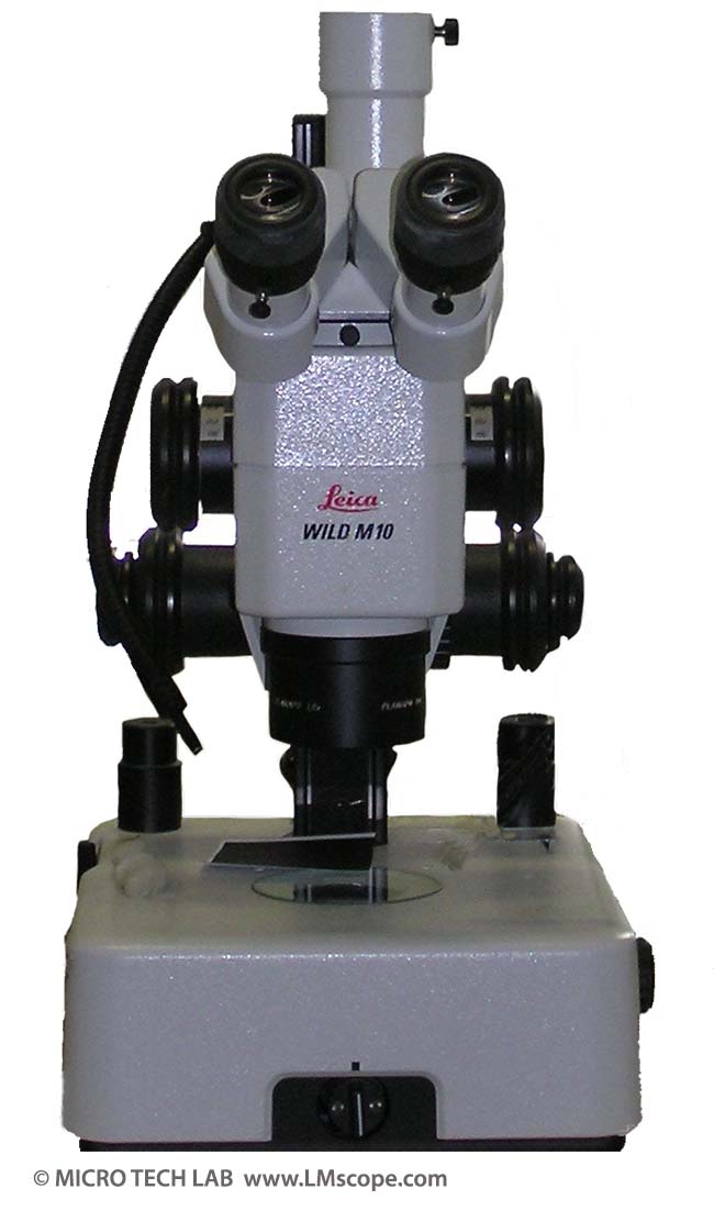 Leica Wild M10 Mikroskop Anbindung Kamera für Fotodokumentationen mit Adaptern