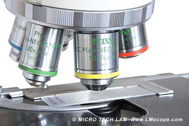 Zeiss microscopes Axio with adapter solution