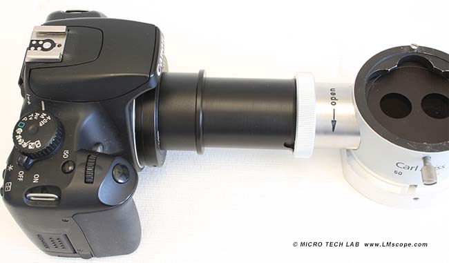 lampe  fente Zeiss pour solution d adaptateur simple