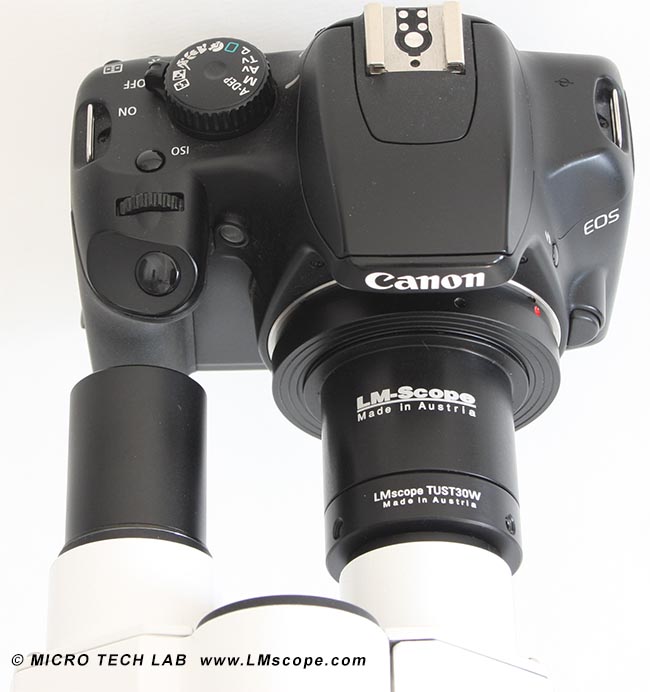 Zeiss Primo Star eyepiece adapter for DSLR DSLM c-mount camera