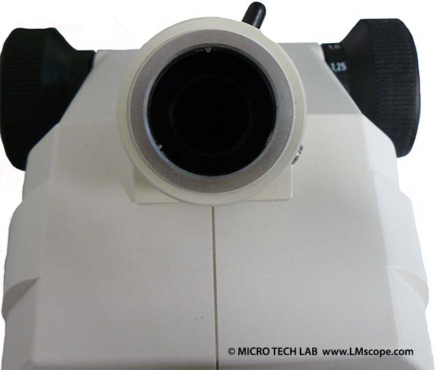 microscope Zeiss Stemi 2000C for fitting with a camera by LM digital adapters